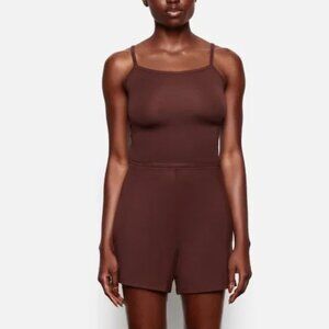 SKIMS Sleep Short in Cocoa